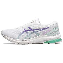 Кроссовки GT-1000 10 женские с низким верхом Asics, белый/фиолетовый 1012b642-101 | white/purple