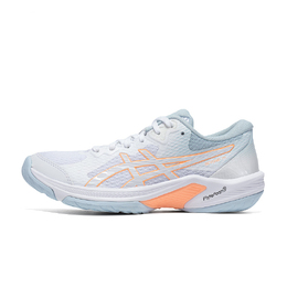Кроссовки для бадминтона Beyond FF женские с низким верхом, оранжевые/белые Asics 1072a095-104 | white/orange