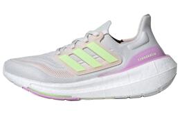 Adidas Кроссовки Ultraboost Light 'White Green Lilac' Women's ie3337 | gray purple