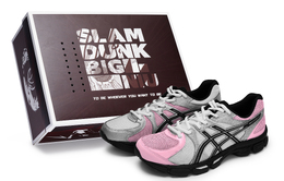 Кроссовки мужские Gel-Exalt 2 Low-Top Silver Asics 1011b918-102(team80-男蔷刃武姬sbox) | black and silver powder