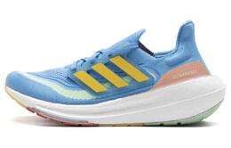 Кроссовки Ultra Boost Light Blue Burst Adidas, синий/красный ie8488 | blue red