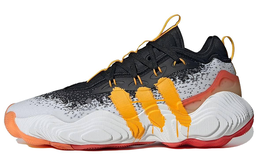 Adidas Кроссовки Trae Young 3 Black White Yellow if9359 | black white orange