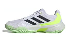 Кроссовки Adidas Courtjam Control 3 Cloud White Core Black Lucid Lemon, белый/черный/зеленый if0459 | white/black/green