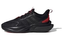Кроссовки Adidas Alphabounce+ 'Black Red', черный/красный id8624 | black/antique red