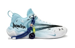 Баскетбольные кроссовки Giannis Immortality мужские с низким верхом белого цвета Nike dz7534-102(team87-蓝粉鸳鸯男款蓝粉) | ultra blue/fire orchid