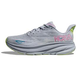 Кроссовки женские Clifton 9 с низким верхом серо-синие Hoka One One 1132211-glls | gray/blue