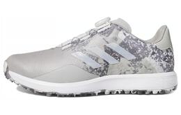 S2G Кроссовки для гольфа мужские низкие светло-серые Adidas gv9415