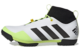 Кроссовки для велоспорта Gravel унисекс, средний верх, белые/зеленые Adidas gw5332