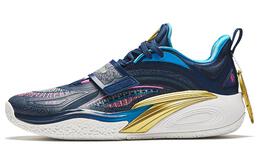 Кроссовки Kai 1 Playoffs Away Anta, синий/зеленый/розовый 112421102s-9 | blue green pink