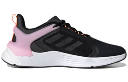 Кроссовки для бега Response Super 2.0 женские с низким верхом, черные/розовые Adidas h02027
