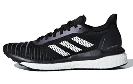 Кроссовки для бега Solar Drive женские с низким верхом, черные/белые Adidas d97449