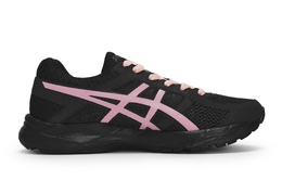 Кроссовки для бега Gel-Contend 4 женские с низким верхом, черные/розовые Asics t8d9q-010(team80-女款幻影粉s-box) | black/pink