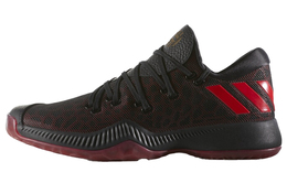 Баскетбольные кроссовки Harden B/E мужские с низким верхом, черные/красные Adidas cg4194