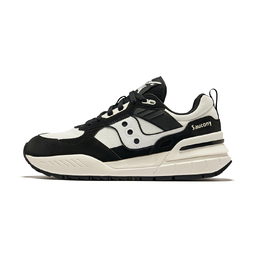 Saucony Кроссовки Shadow 5000 с антискользящим покрытием, износостойкие, низкие, унисекс, черные, бежевые s79047-2 | black beige