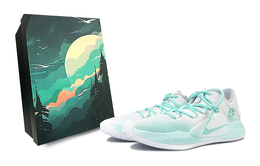 Баскетбольные кроссовки Hyperdunk X мужские с низким верхом зеленые/белые Nike ar0465-100(team76-莫吉托s-box) | white