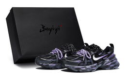Кроссовки для бега V2K Run унисекс с низким верхом фиолетового цвета Nike fd0736-001(team80-女款星域战士s-box) | black/purple