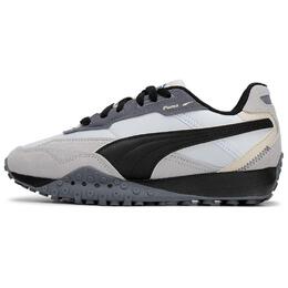 Puma Кроссовки для бега Blktop Rider с низкой платформой, устойчивые к истиранию, унисекс, белые, серые, черные 401440-03 | white gray black