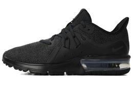 Кроссовки Air Max Sequent женские с низким верхом, черные Nike 908993-010