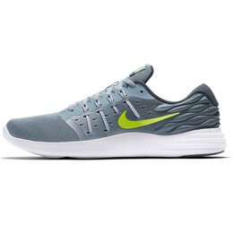 Кроссовки мужские LunarStelos Low-top серые/зеленые Nike 844591-403 | gray/green