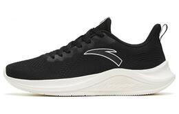 Кроссовки Flyknit женские с низким верхом, черные/белые Anta 922315582-1