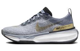 Nike Кроссовки ZoomX Invincible 3 Ashen Slate Metallic Gold Women's dr2660-400 | yellow gray