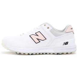 Кроссовки для гольфа 3000 V3 женские с низким верхом, белые/розовые New Balance ug3000mp | pink radiant