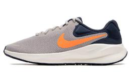 Кроссовки Revolution 7 Light Iron Ore Thunder Blue Sail Total Orange Nike, Light Iron Ore Gray/Dutch Orange/Lightning Blue/Sail White fb2207-009 | light iron ore gray/dutch orange/lightning blue/sail white