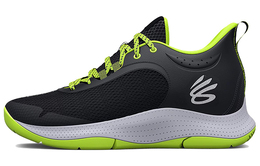 Кроссовки Under Armour Curry 3Z6 Basketball, черный/желтый/белый 3025090-001