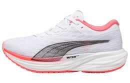 Кроссовки Puma Deviate Nitro 2 White Fire Orchid Women's 376855-19 | white red black