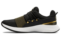 Кроссовки женские Charged Breathe с низким верхом, черные/золотые Under Armour 3023848-001