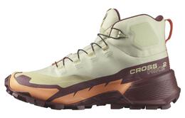 Женские кроссовые походные кроссовки Cross Hike 2 Mid GORE-TEX «Olive Night» Salomon l47277900 | green