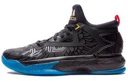 Баскетбольные кроссовки D Lillard 2 мужские, среднего размера, черные/синие Adidas f37122