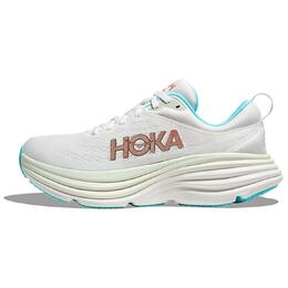 Кроссовки женские Bondi 8 с низким верхом, цвет «Белый снег/Розовое золото» Hoka One One 1127952-ftrs | snow white/rose gold