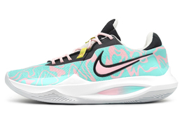 Баскетбольные кроссовки Precision 6 унисекс с низким верхом синего, розового цвета Nike dd9535-004(team16-致幻游梦sbox) | ultra blue/fire orchid