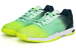 Кроссовки для бадминтона женские с низким верхом, градиентно-зеленые Adidas b33316