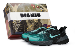 Кроссовки для бега V2K Run женские с низким верхом Tiffany Nike fd0736-001(team80-女款时光雾霭s-box) | black tiffany