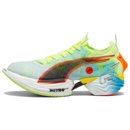 Кроссовки для бега Fast-R Nitro Elite 2 мужские с низким верхом Nitro Blue - Soda Apple - Hyper Blue Puma 310199-01 | nitro blue - soda apple - hyper blue