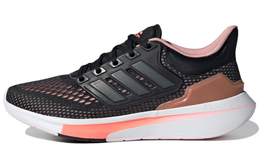 Кроссовки для бега EQ21 Run женские с низким верхом, черные/пудровые Adidas gz0589