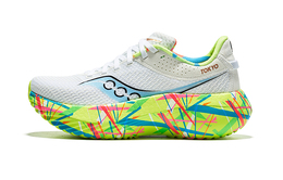 Кроссовки женские Kinvara Pro Running с низким верхом, белые и желтые Saucony s10847-07 | white and yellow