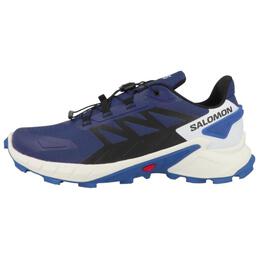 Salomon Кроссовки для бега Supercross 4, мужские, низкие, сине-белые 473157 | blue white