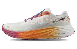 Кроссовки Salomon Women's Aero Glide 2 'White Dragon Fire', красный 474672 | white-orange-red