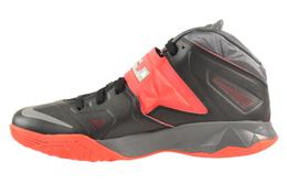 Баскетбольные кроссовки Zoom Soldier 7 мужские, среднего размера, черные Nike 599264-003