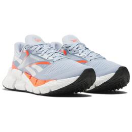 Женские кроссовки FloatZig 1 'Бледно-голубой с оранжевым всплеском' Reebok, серо-оранжевые 100206606 | gray orange