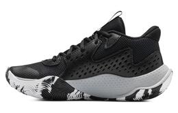 Баскетбольные кроссовки Jet унисекс с низким верхом черного цвета Under Armour 3026634-002 | black