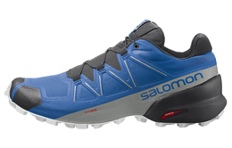 Кроссовки Speedcross 5 мужские низкие черные/синие Salomon 416095