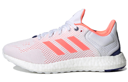 Кроссовки женские Pure Boost 21 с низким верхом, белые/оранжевые Adidas gz3959