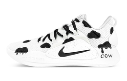 Баскетбольные кроссовки Hyperdunk X мужские низкие черные Nike ar0465-100(team40-男款奶牛)