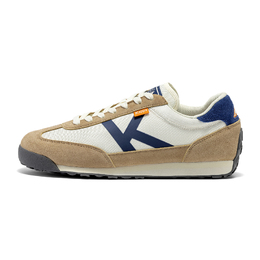 Кроссовки унисекс с низким верхом белые/коричневые Kappa k0ey5mm41-487 | brown/winter white-487