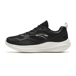 Кроссовки Anta Cushioning, износостойкие, легкие, низкие, женские, черно-белые 922415523-4 | black white