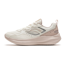 Кроссовки Anta Cushioning, износостойкие, легкие, с низким верхом, женские, белые, серые, серебристые 922525536f-1 | white gray silver